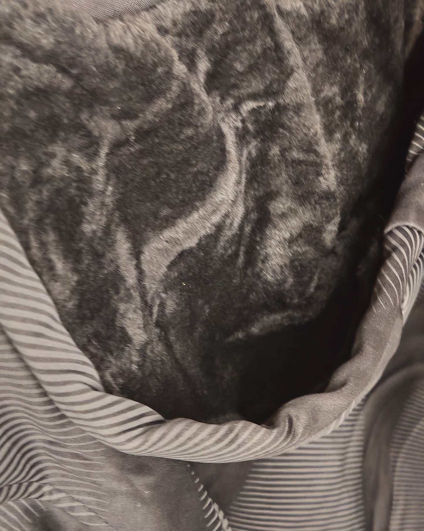 Outdoor Jacke für den Mann SCHWARZ/GRAU