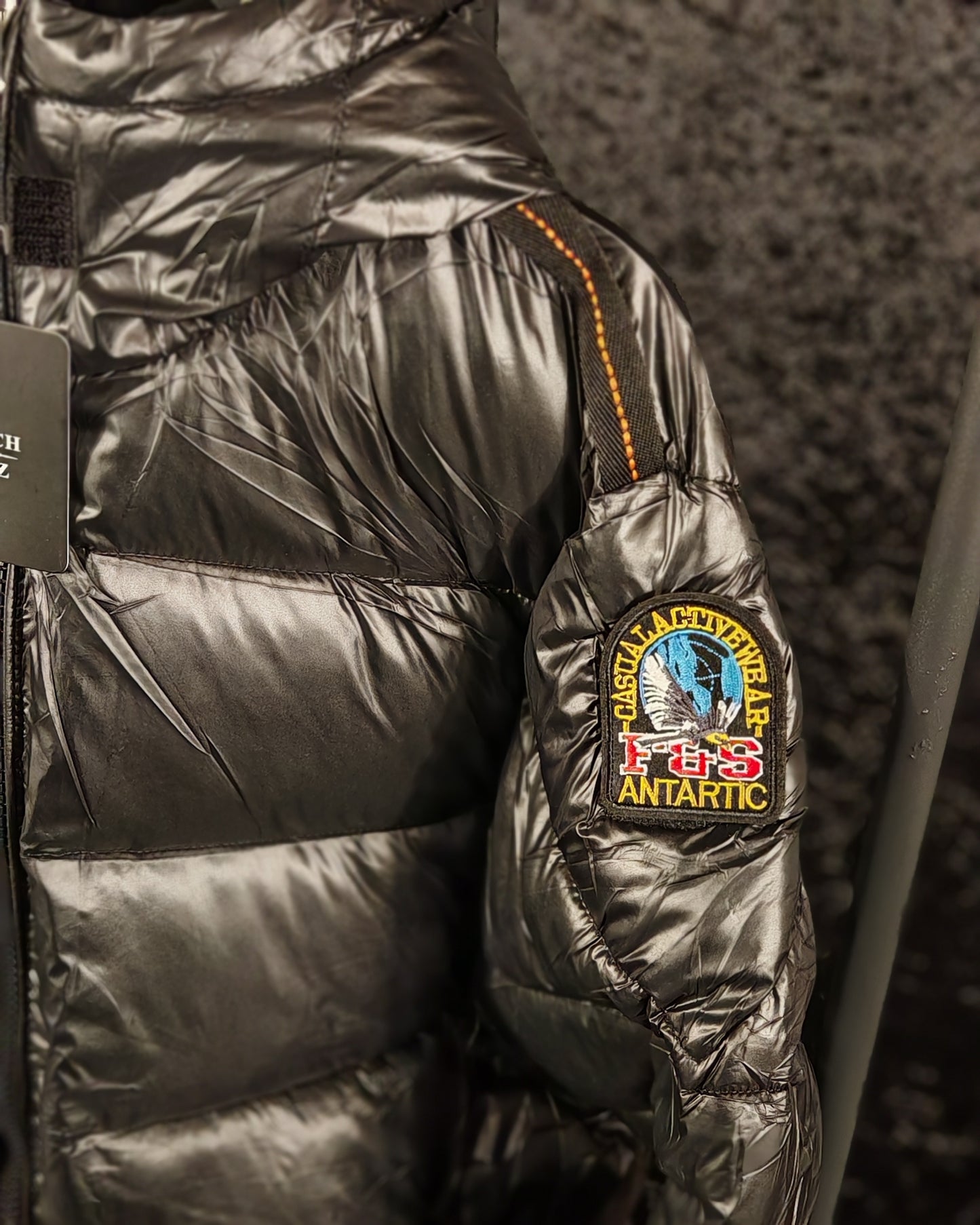 Premium Winterjacke BLACK AND WHITE