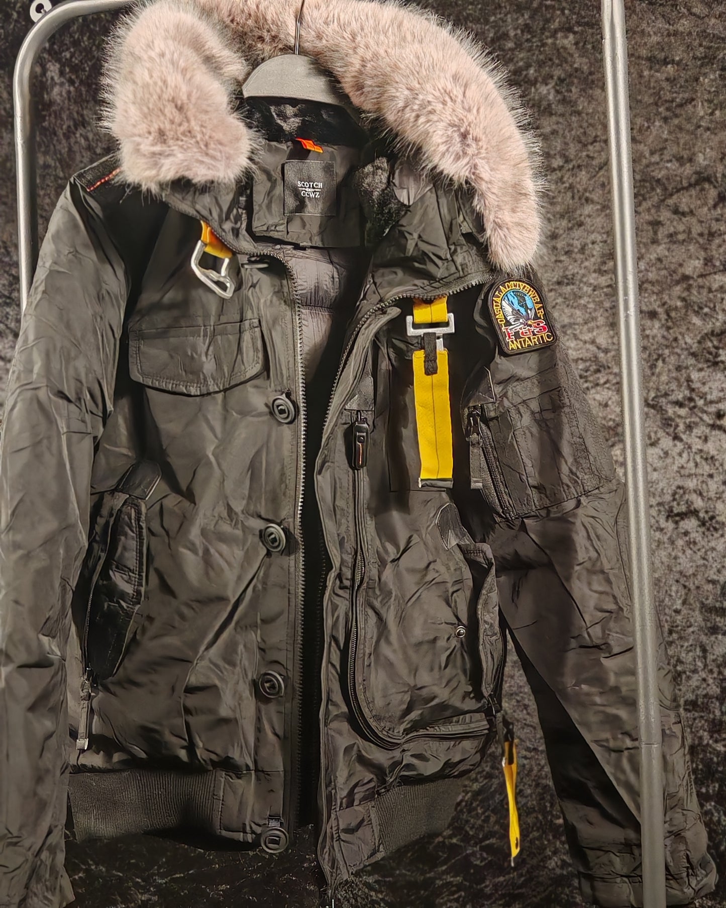 BLACK SNOW JACKE SLIM