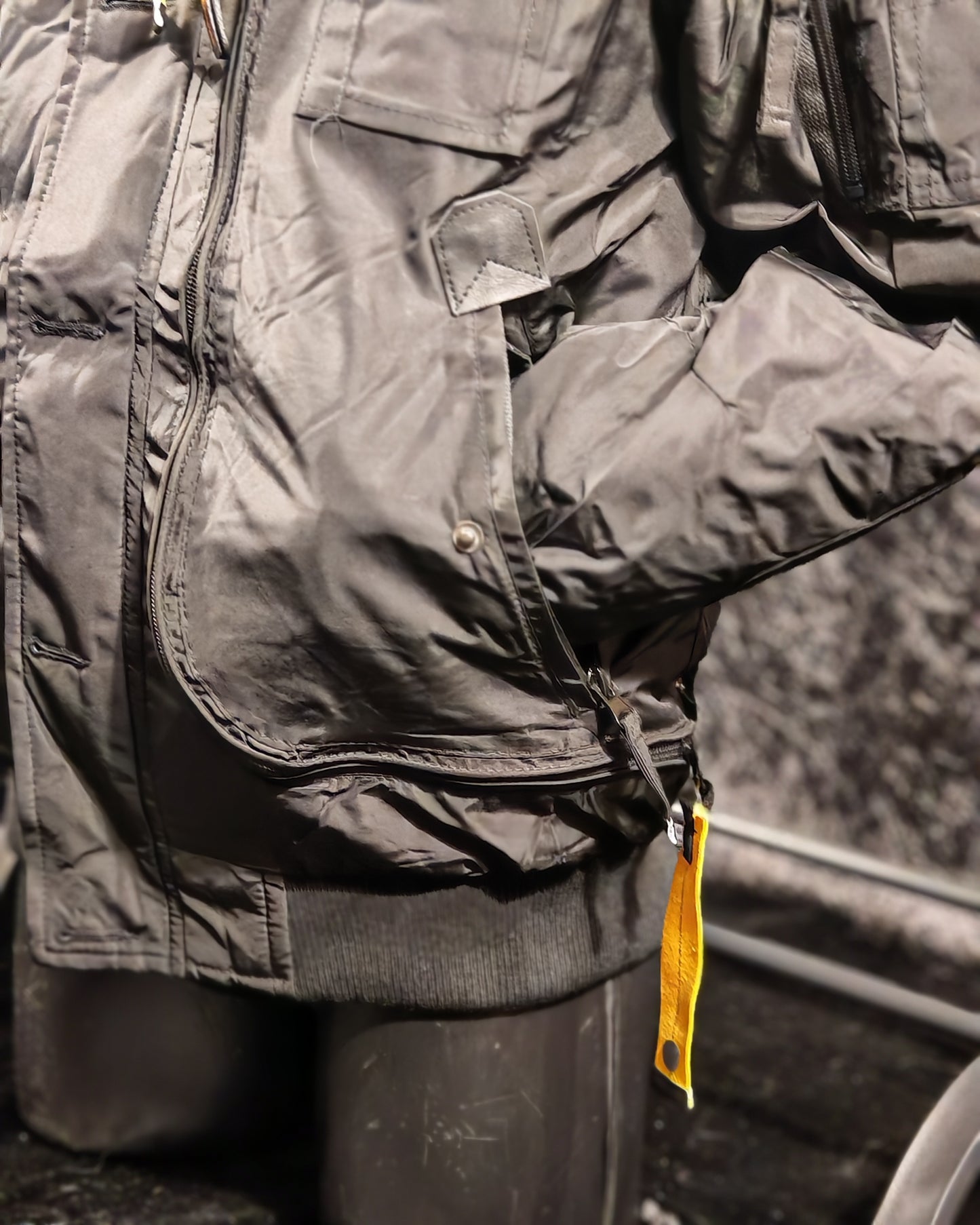 BLACK SNOW JACKE SLIM