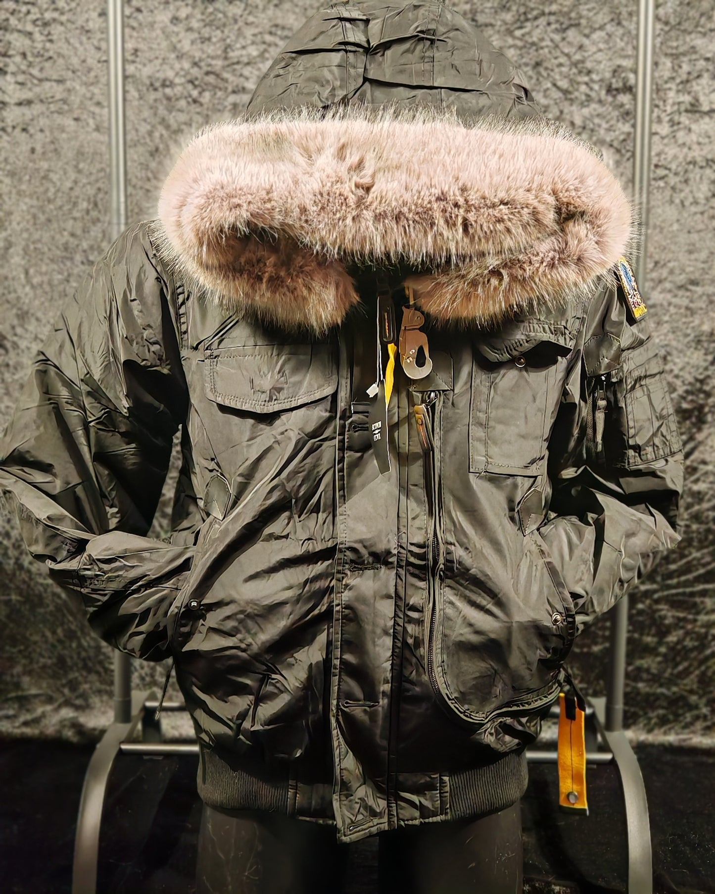 BLACK SNOW JACKE SLIM