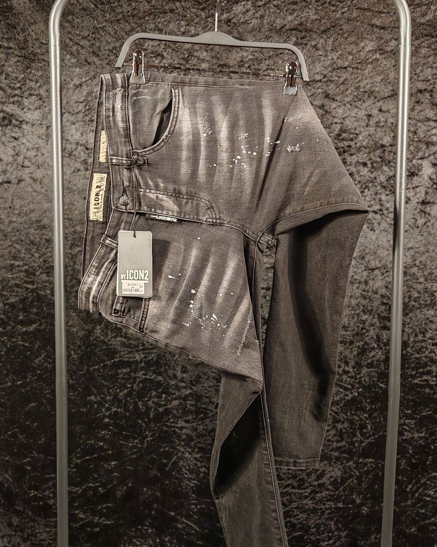 ICON BLACK SLIM JEANS