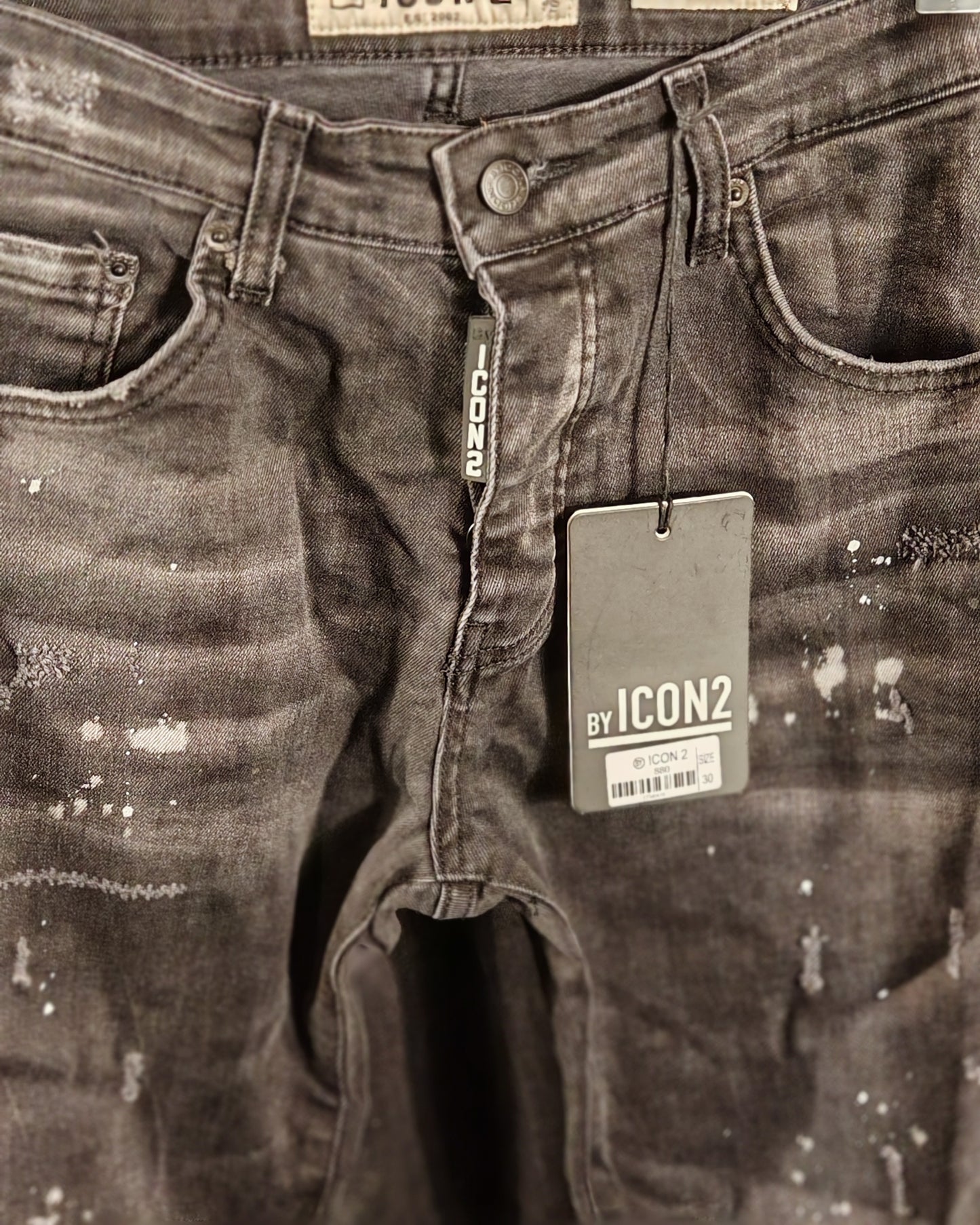 ICON BLACK SLIM JEANS