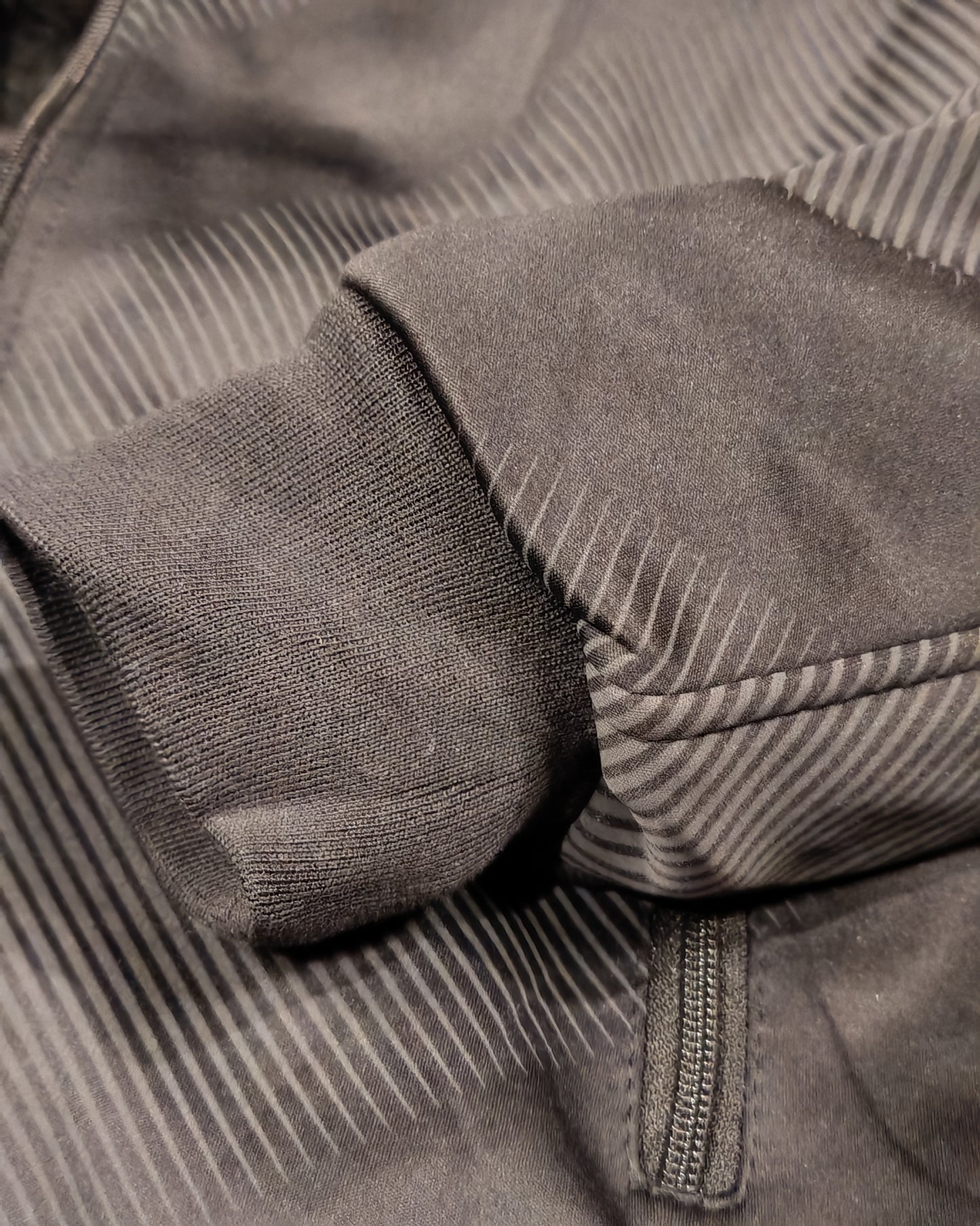 Outdoor Jacke für den Mann SCHWARZ/GRAU