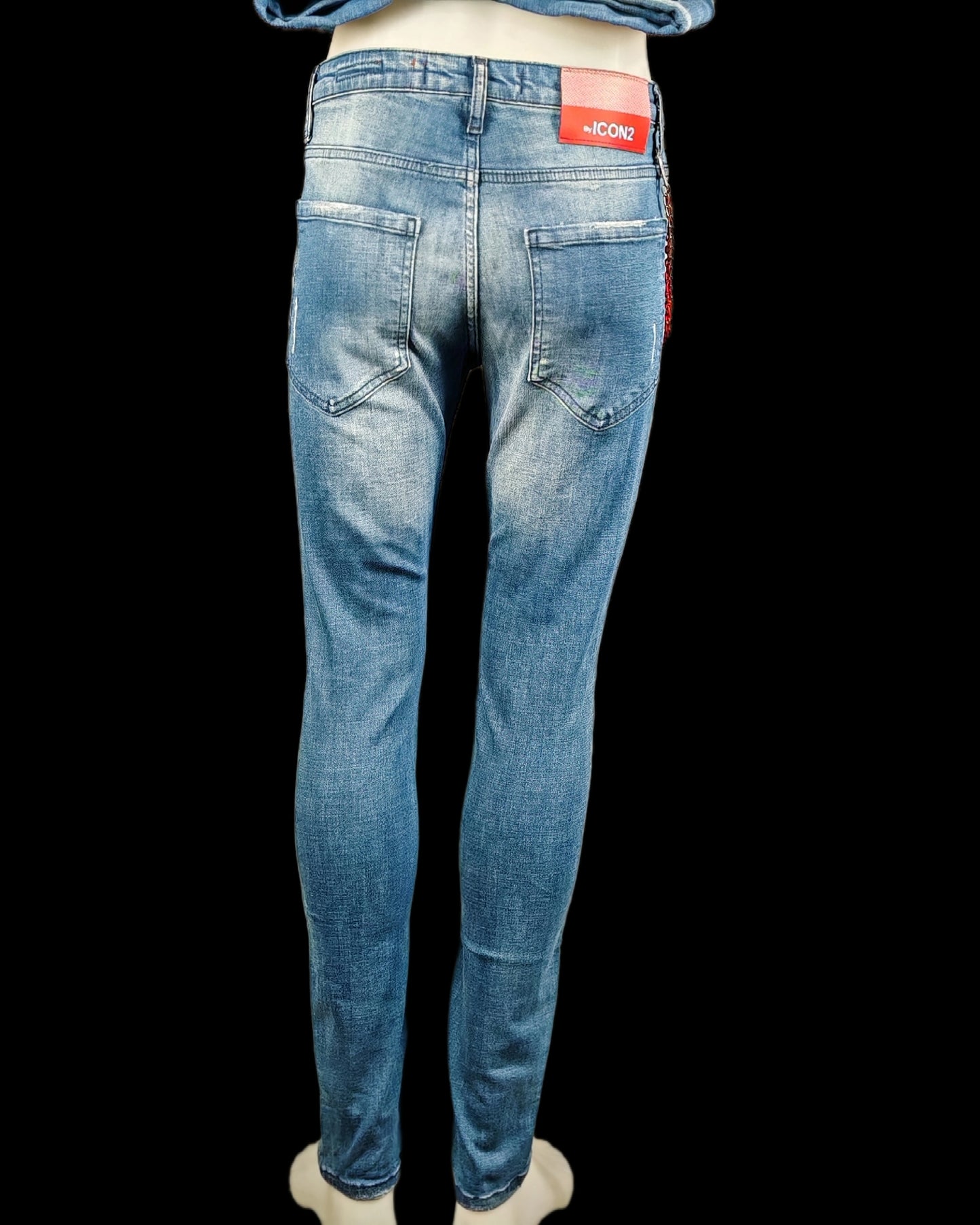 ICON LIGHT BLUE SLIM JEANS