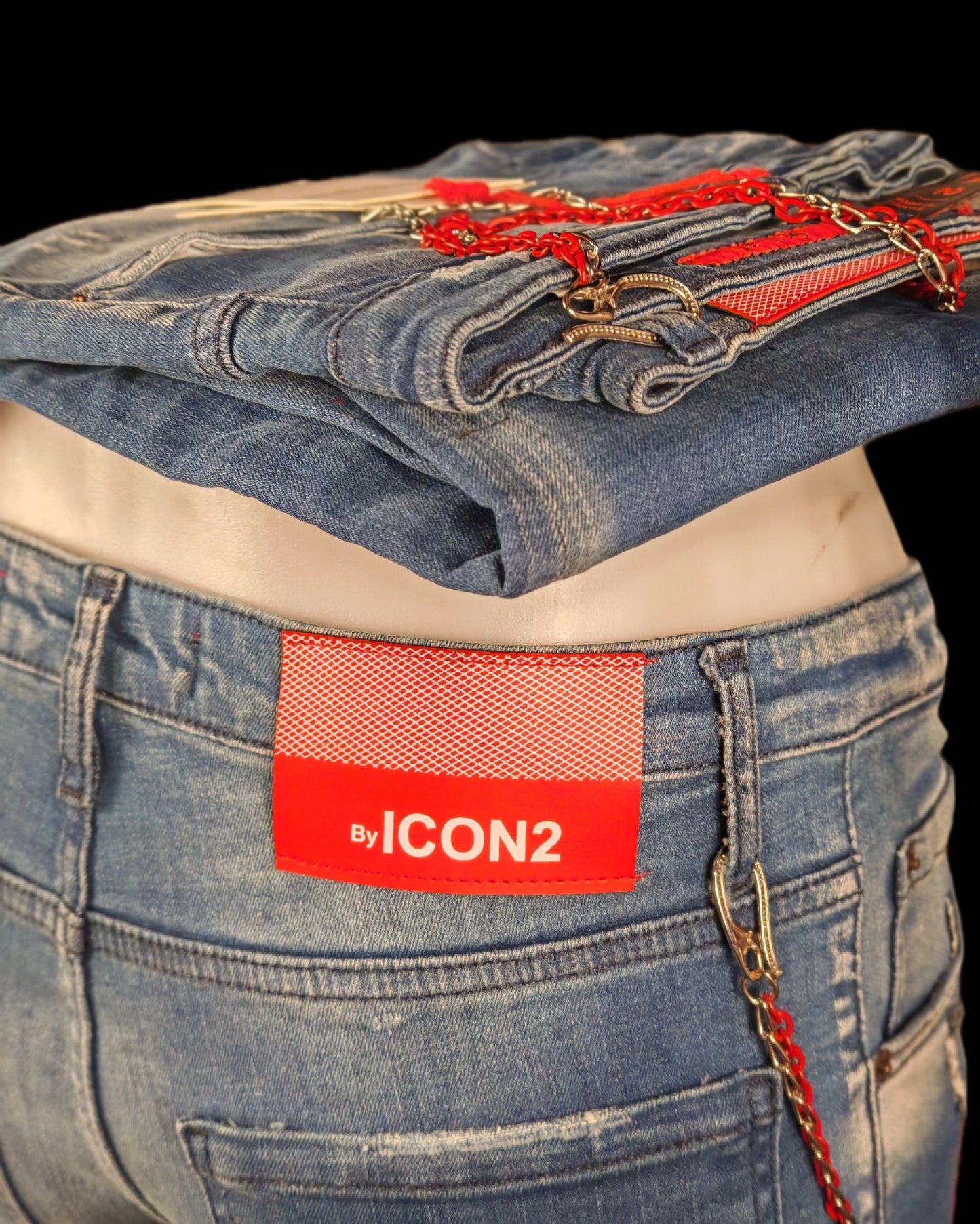 ICON LIGHT BLUE SLIM JEANS