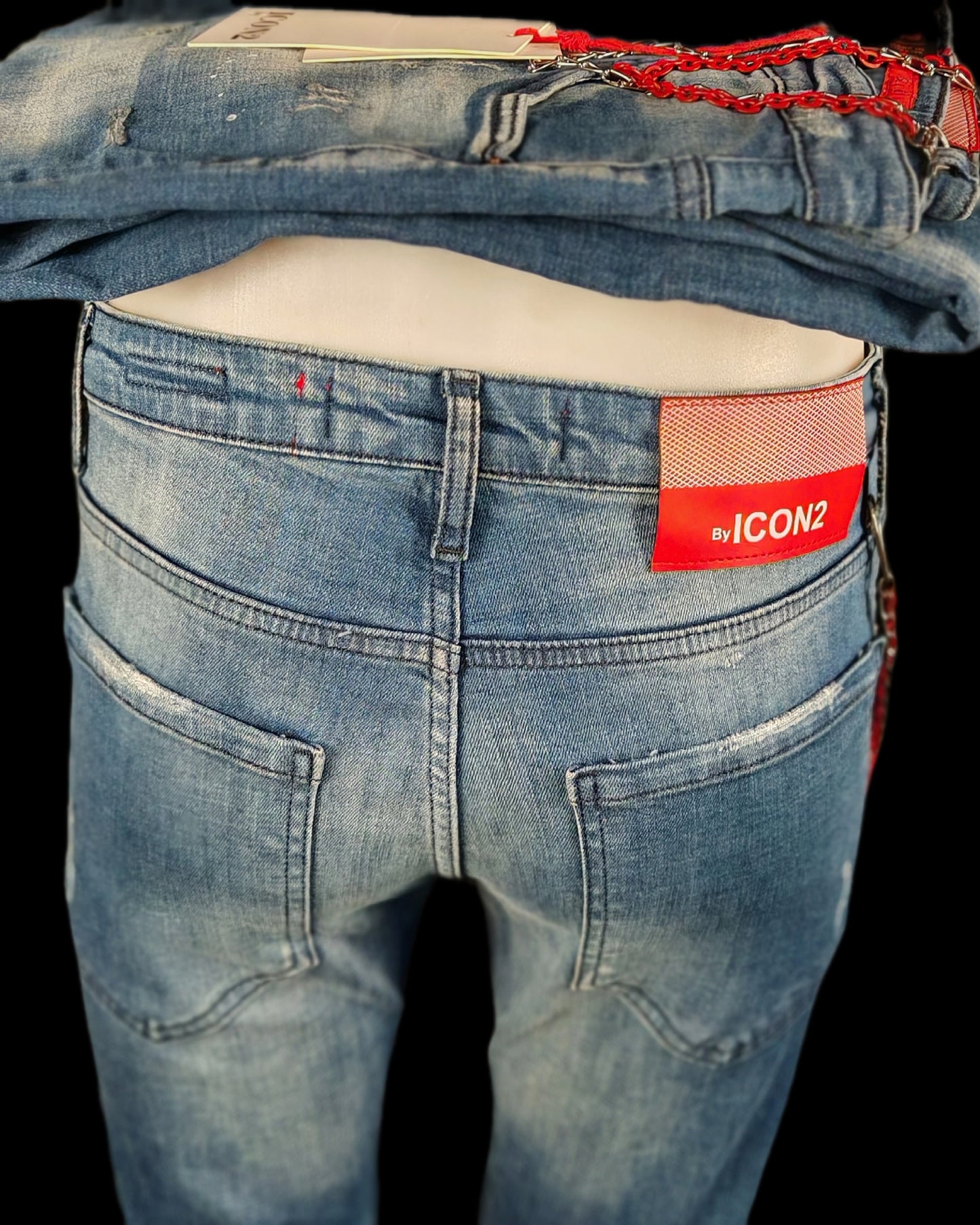 ICON LIGHT BLUE SLIM JEANS