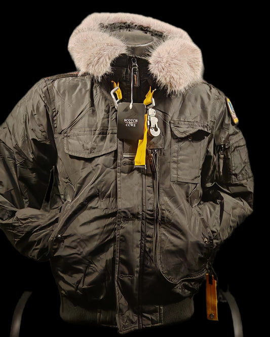 BLACK SNOW JACKE SLIM