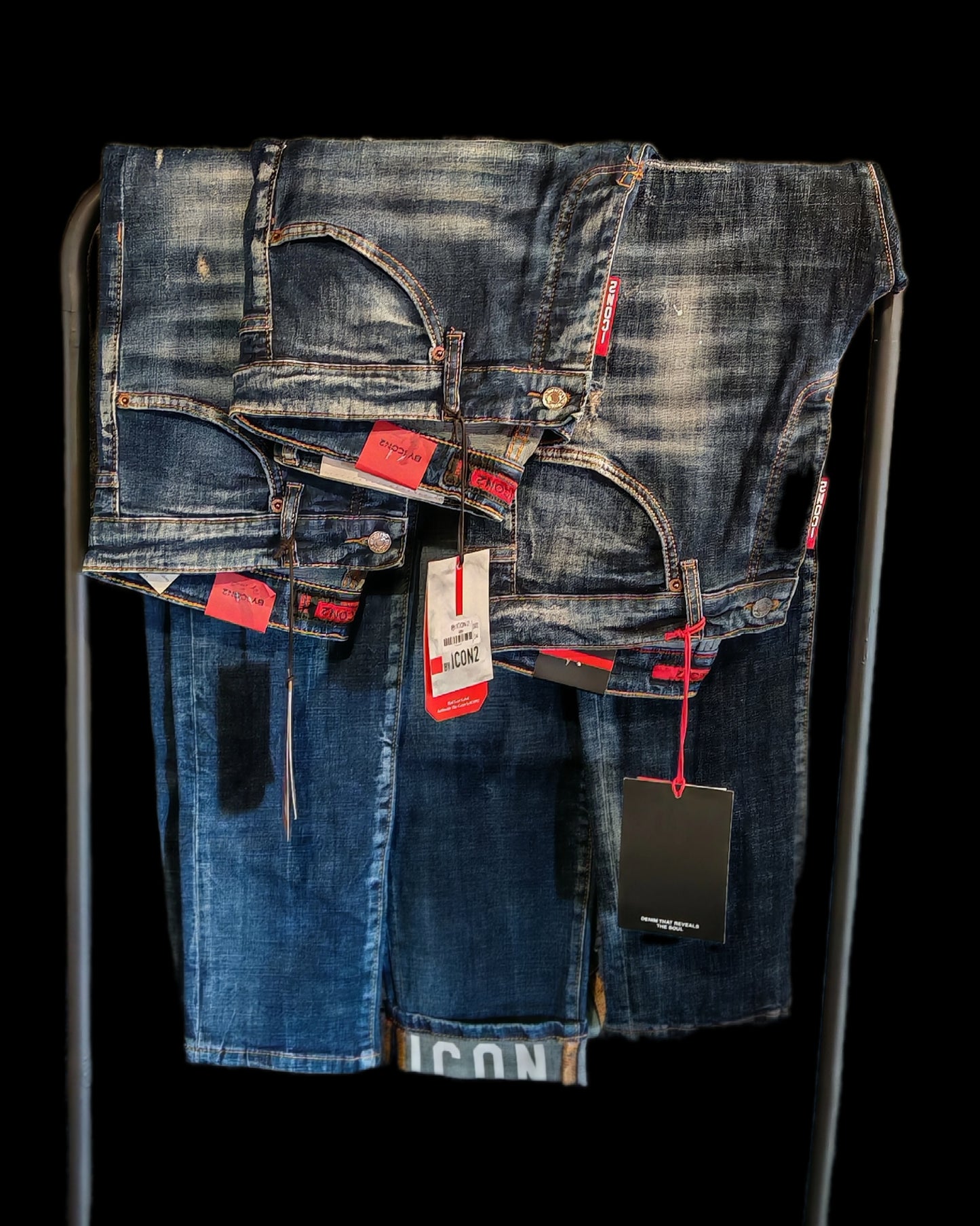 ICON DARK BLUE SLIM JEANS