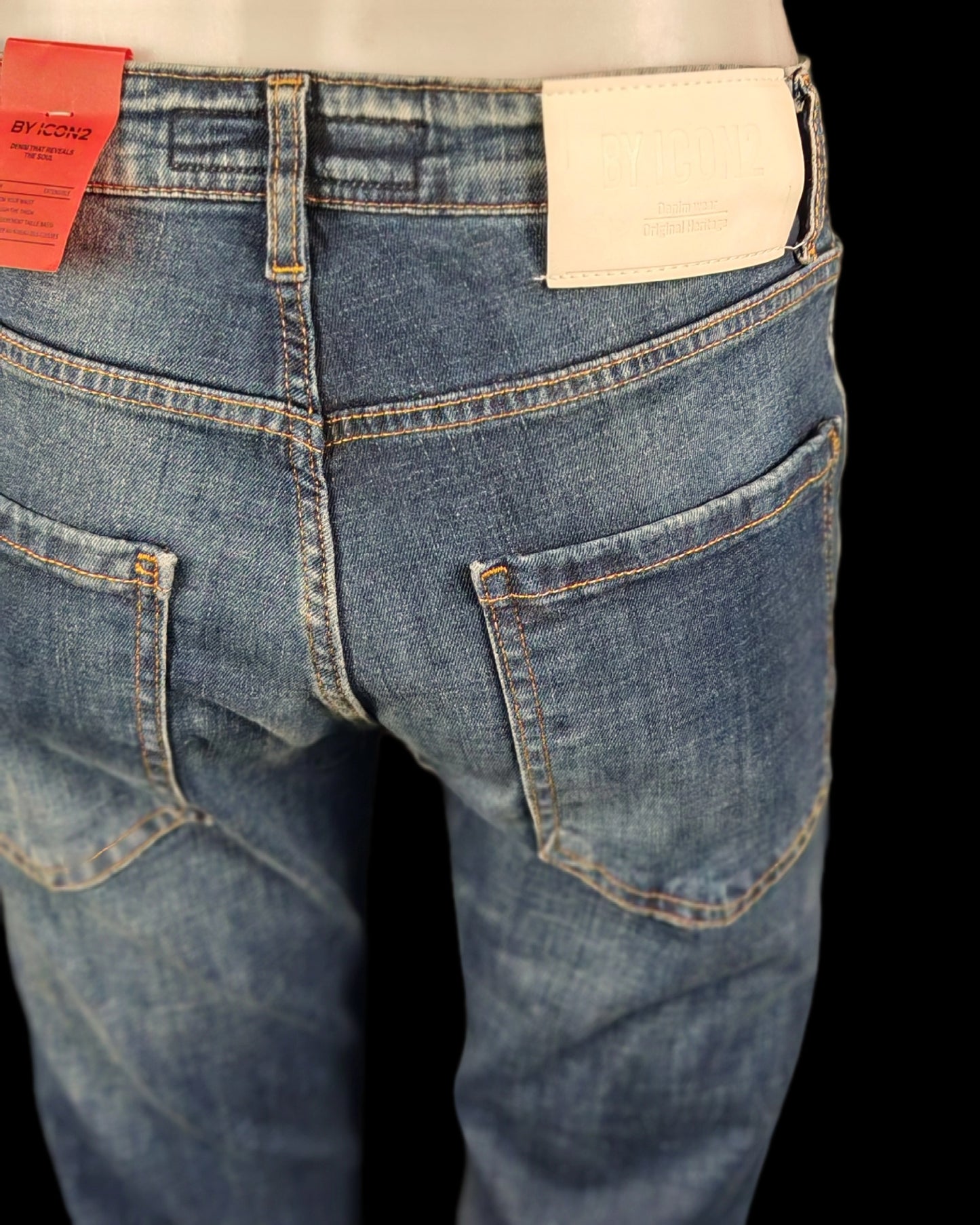 ICON LIGHT BLUE SLIM JEANS