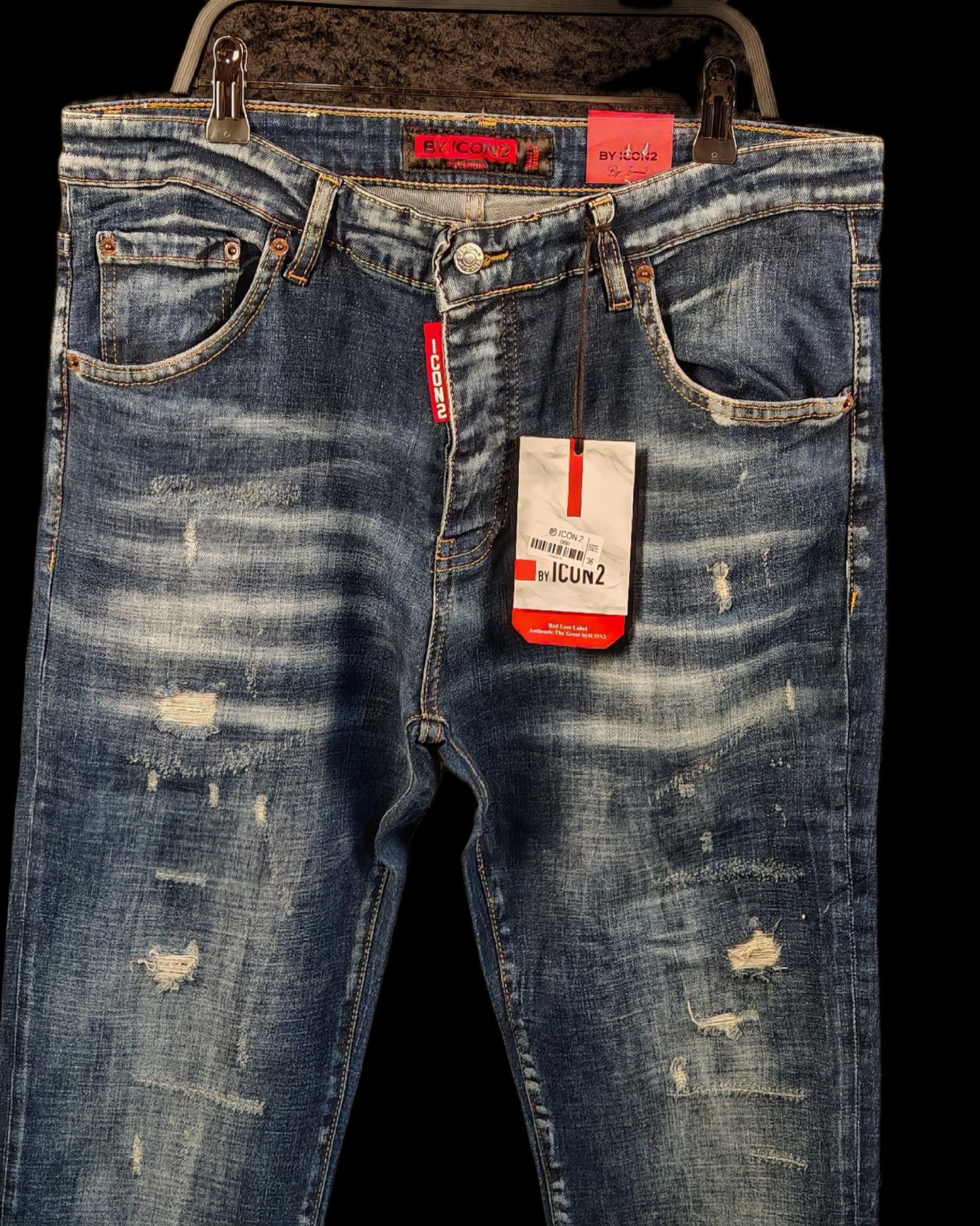 ICON DARK BLUE SLIM JEANS