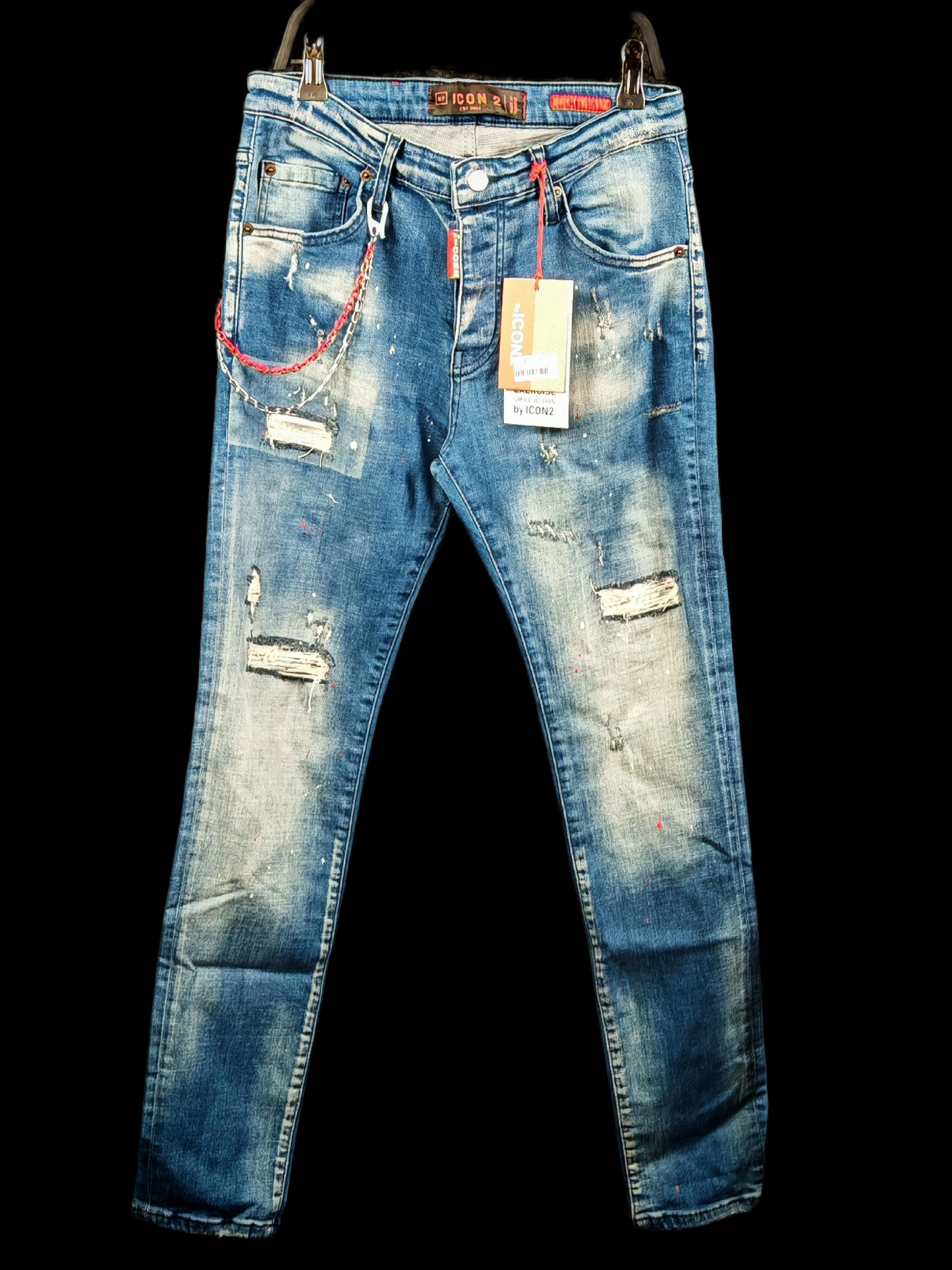ICON LIGHT BLUE SLIM JEANS