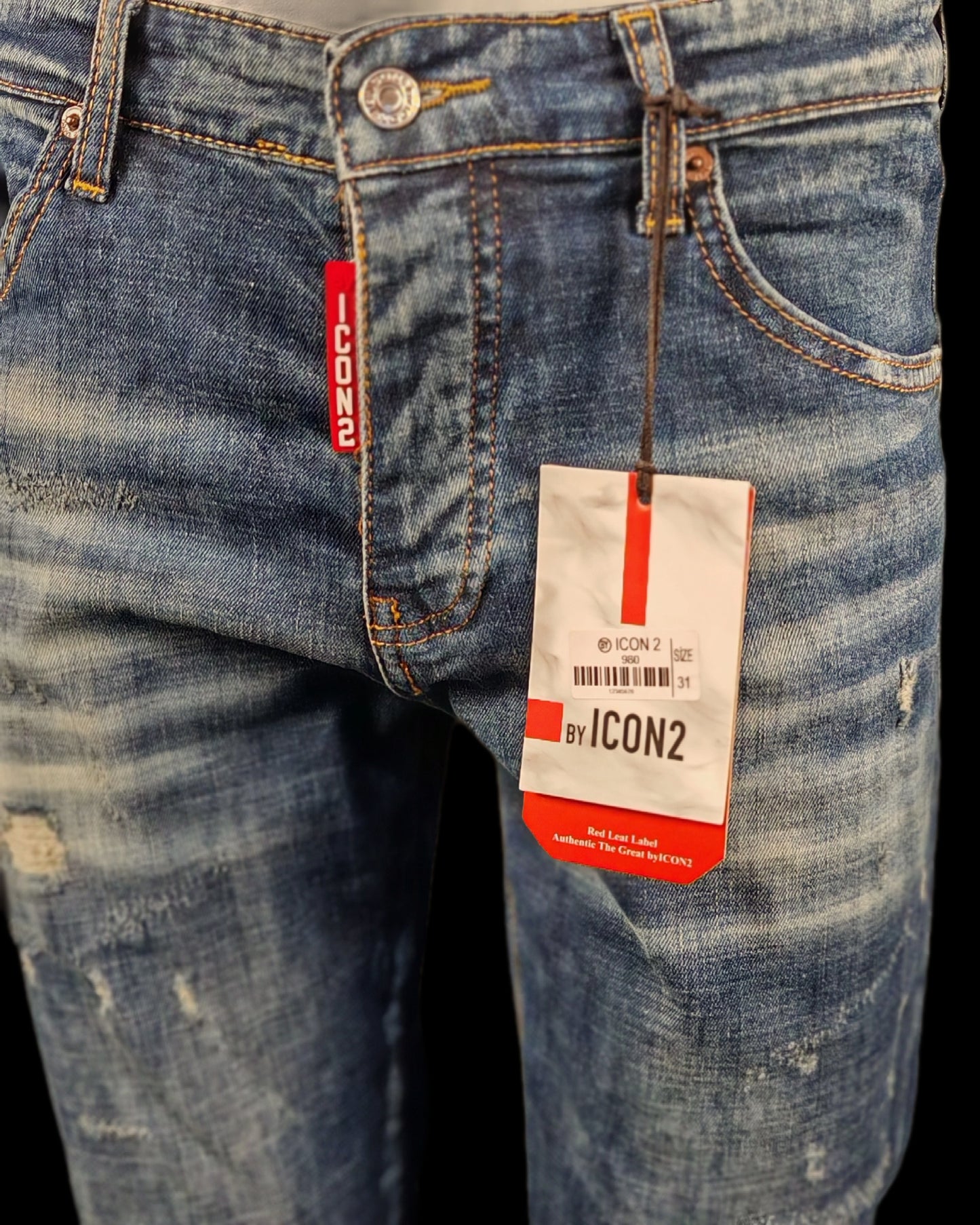 ICON LIGHT BLUE SLIM JEANS